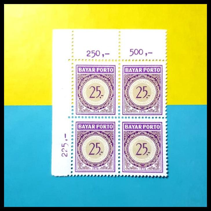 

GRATIS ONGKIR PRANGKO INDONESIA 1976. BAJAR PORTO RP 25,- BLOK-4. HARGA KAT. 100K !!!!!