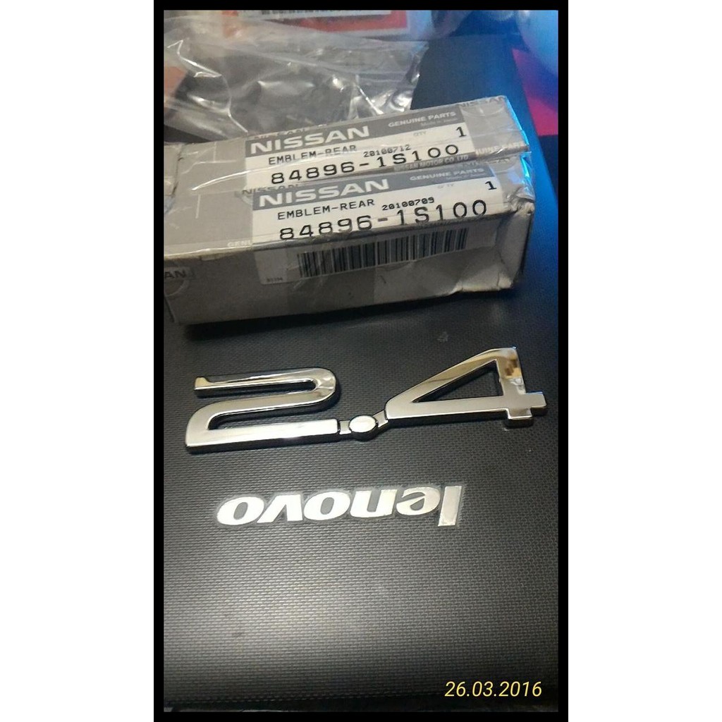 TERBARU EMBLEM BAGASI / BACK DOOR NISSAN TERRANO " 2.4 " 