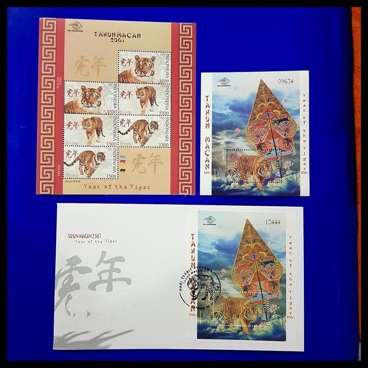 

BEST DEAL PRANGKO GAMBAR MACAN ~ YEAR OF THE TIGER/TAHUN MACAN. SET MURAH 3 ITEM !!!!