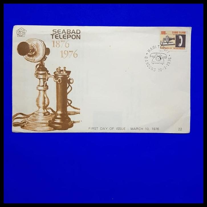 

TERMURAH PRANGKO/PERANGKO INDONESIA. SHP SEABAD TELEPON 1876-1976 !!