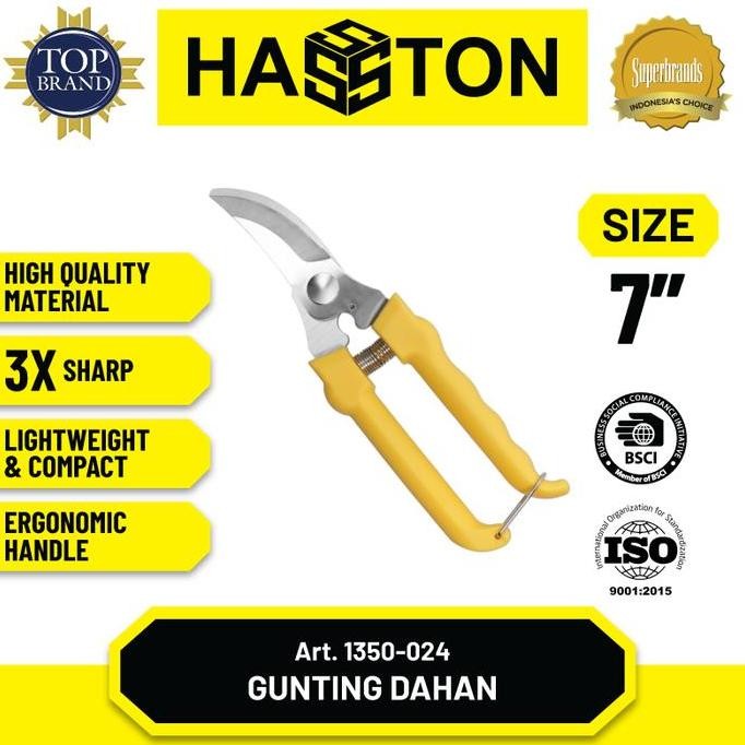 

Promo Hasston Gunting Bunga Stainless Steel (1350-024) COD