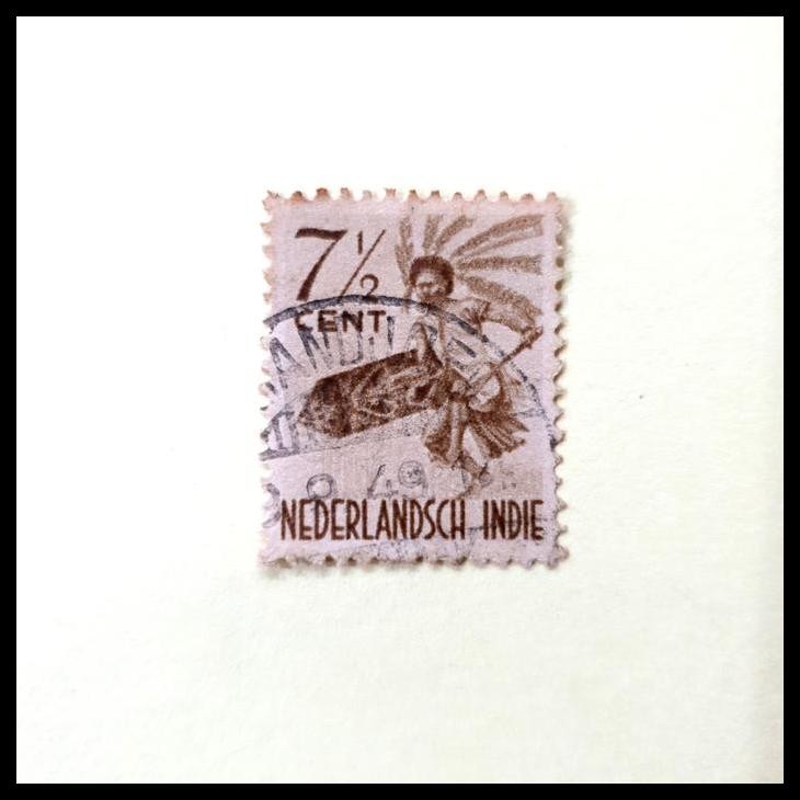

BEST DEAL PRANGKO NED INDIE 1949. DANCER 7 CENT. CAP POS, TJIANDJOER !!!!!