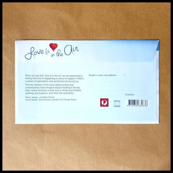 

TERBARU PRANGKO AUSTRALIA. FDC LOVE, LAYANGAN ~ LOVE IS IN THE AIR !!!!!