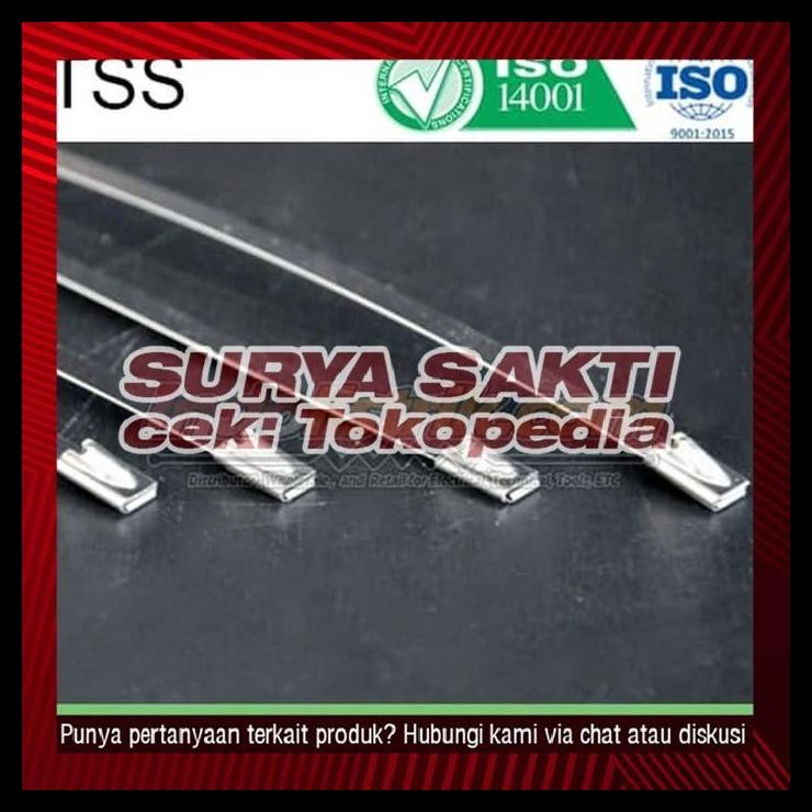

GRATIS ONGKIR KABEL TIES STAINLESS TSS (SS 4.6 X 150MM) !!!!!