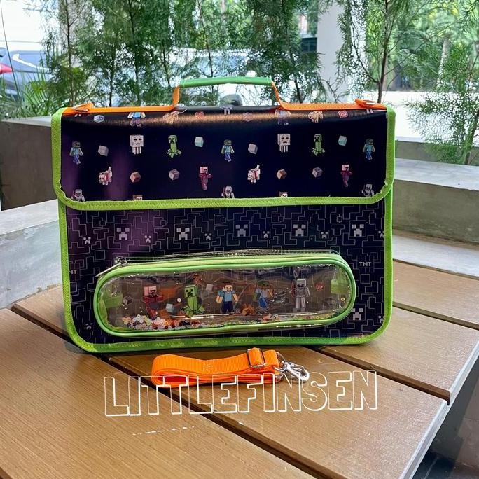 TAS FOLDER ANAK/TAS LES ANAK/FOLDER ANAK POKEMON SONIC MARIO SANRIO UNICORN