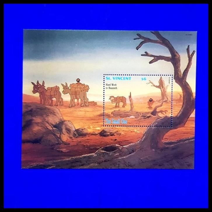 

TERMURAH PERANGKO/PRANGKO WALT DISNEY'S. HARD WORK IN NAZARETH. MINISHEET. $6 !!!!!