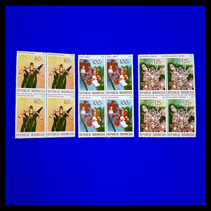 

TERBARU PRANGKO INDONESIA. BUNGA ANGGREK 1979. B-4 KONDISI LUX. KAT. 260.000,- !!!!