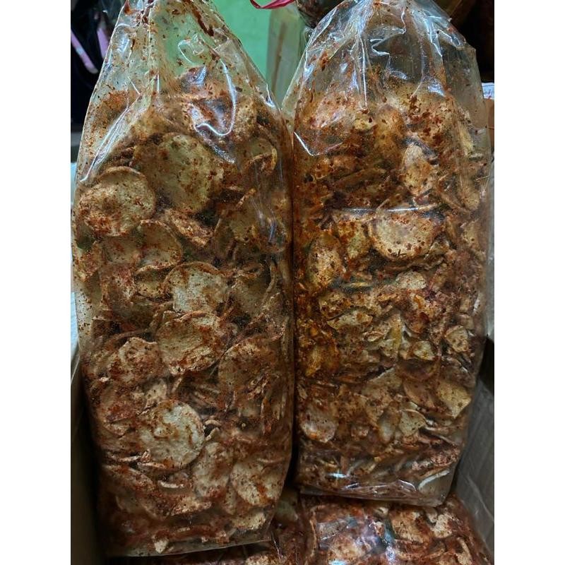 

500Gram/1Kilo Basreng Stik Pedas Jeruk Purut | Original Daun Jeruk | Pedas Biasa Daun Jeruk | Pedas Cabe Ijo | Pedas Ayam Bawang | Original Spesial | Pedas Bumbu Spesial