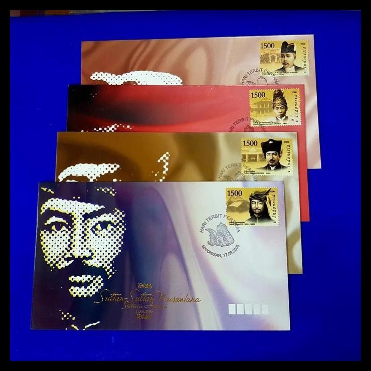 

BEST DEAL PERANGKO/PRANGKO INDONESIA. FDC/SHP (SET 4) SULTAN SULTAN NUSANTARA !!!!!!