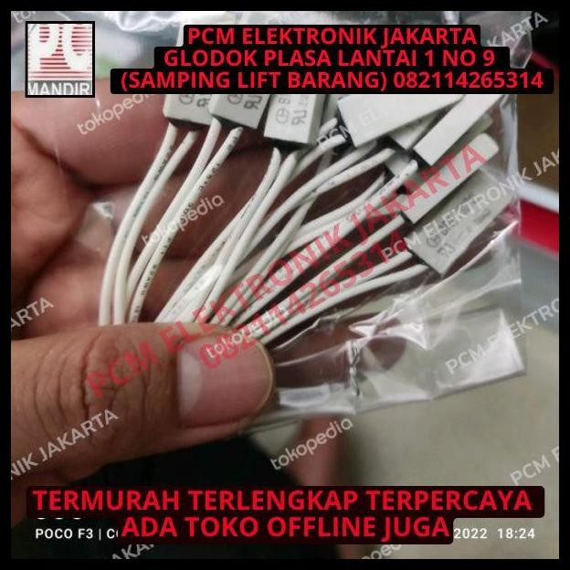 TERBARU TERMOFUSE KSD9700 KSD 9700 5A 5AMPERE 130 250V BUAT MICROWAVE 