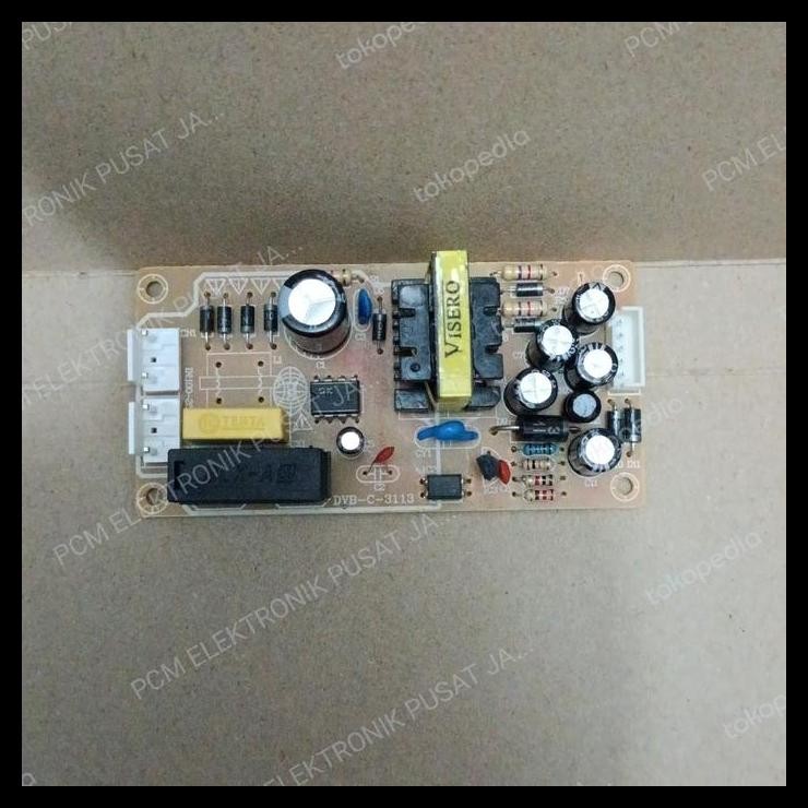 DISKON 7954 PCB POWER SUPLY PSU REGULATOR VISERO DVB-03 DVB IC DK 3113 