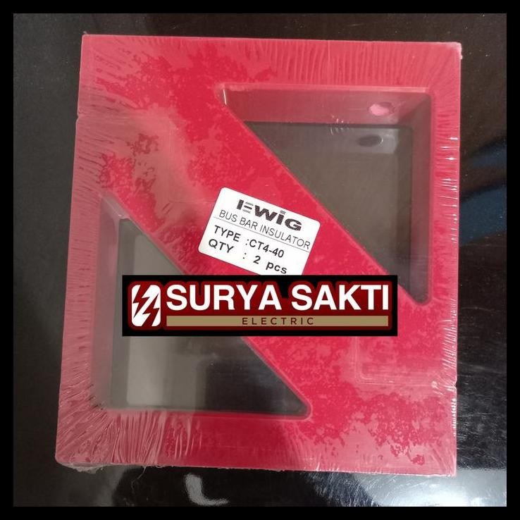 TERMURAH STEP ISOLATOR BUSBAR SUPPORT EWIG CT4-40. 