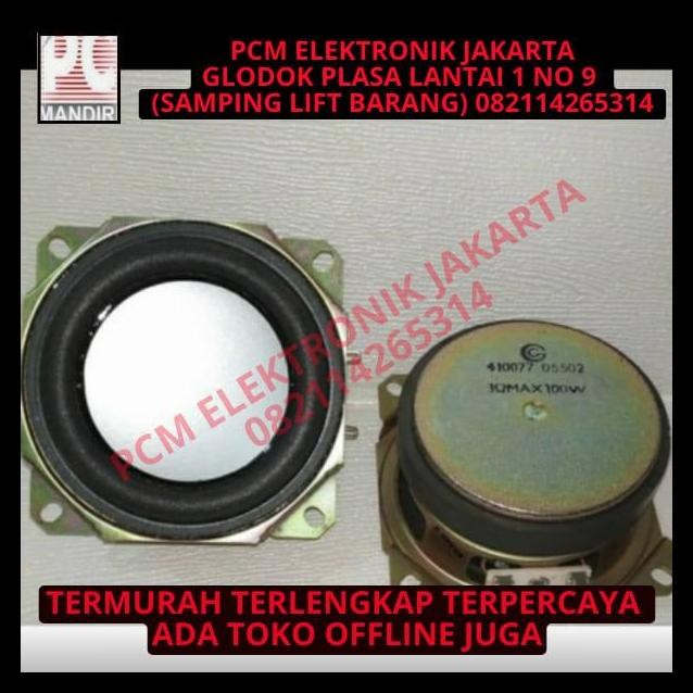 BEST DEAL SPEAKER SPEKER 3INCH 3 INCH WOFER MAGNET BESAR BUAT MP3 BOX 1SET 2PC !!!