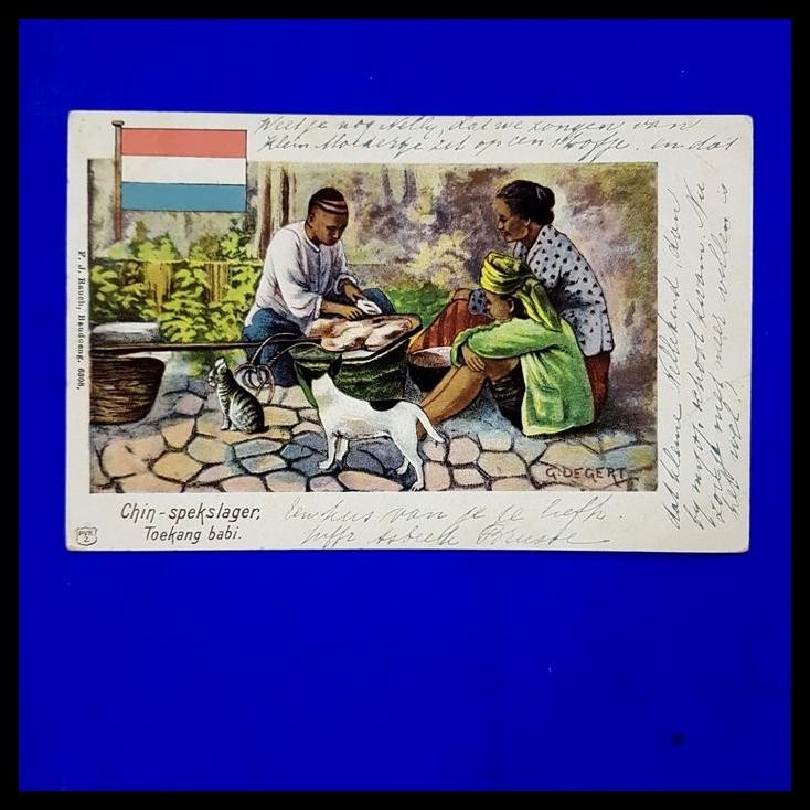 

DISKON KARTUPOS BERGAMBAR LAMA ZAMAN BELANDA. CHIN-SPEKSLAGER TOEKANG BABI !