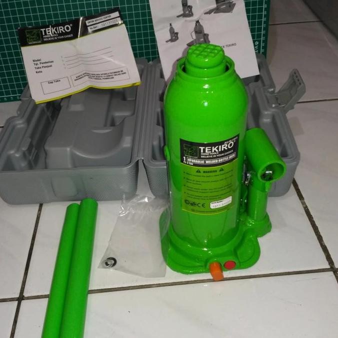 Tekiro - Dongkrak Botol 6 Ton - Dongkrak Mobil Hydraulic - Original