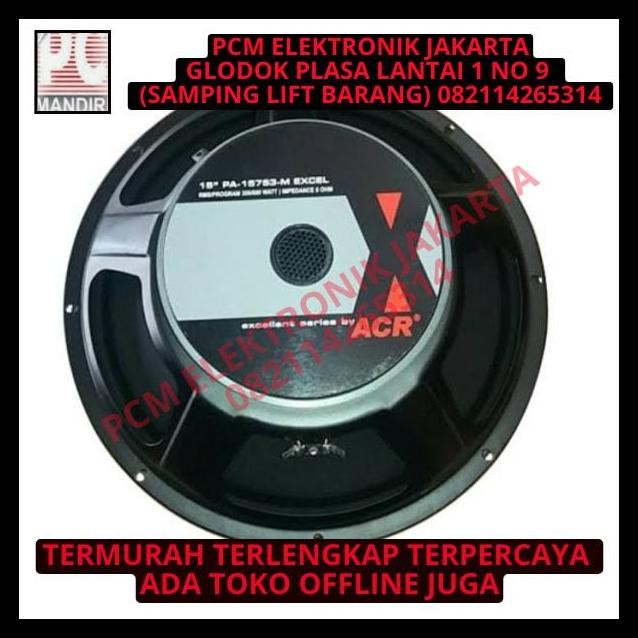 TERMURAH SPEAKER 15 INCHI 15" ACR EXCELLENT 15753 