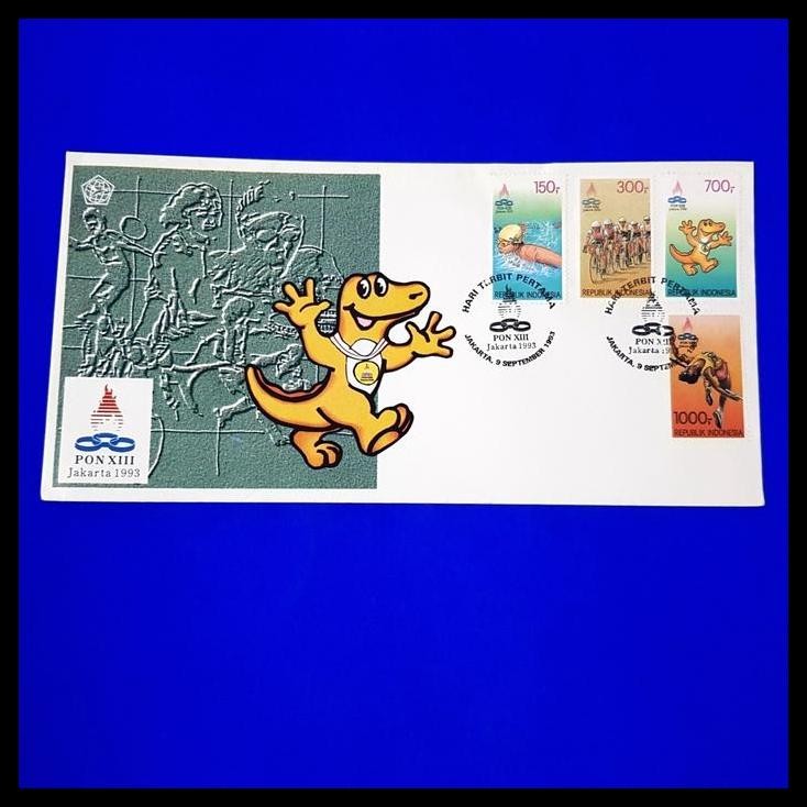 

DISKON PERANGKO/PRANGKO INDONESIA. FDC/SHP PON XIII, JAKARTA 1993 !