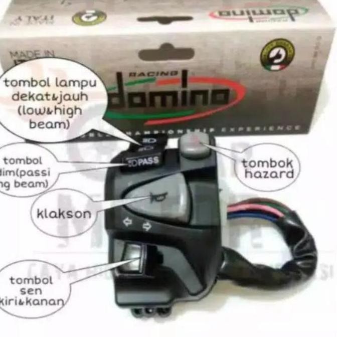 Saklar Kiri Domino Plus Beem Pass N-Max/Pcx/Adv/Cb150R