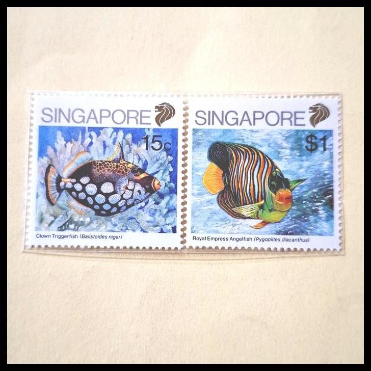 

TERMURAH PRANGKO SINGAPORE, IKAN ROYAL EMPRESS ANGELFISH & CLOWN TRIGGERFISH !!!!!