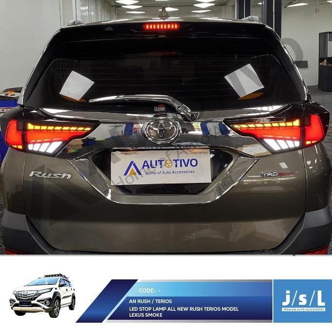 Led Stoplamp All New Rush Terios Model Lexus Smoke