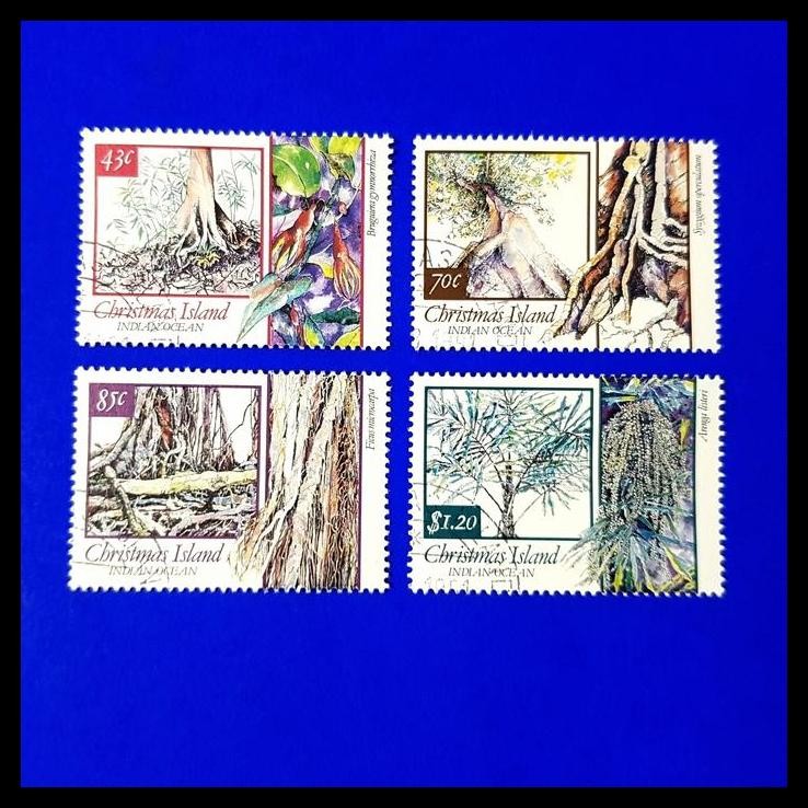 

HOT DEAL PRANGKO SERI TANAMAN/PLANTS DARI CHRISTMAS ISLAND INDIAN OCEAN. SET !