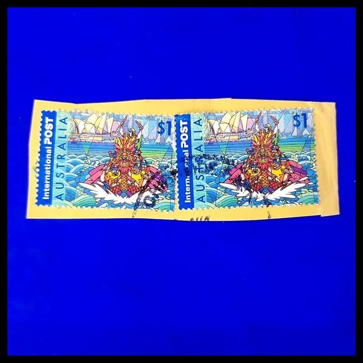 

TERMURAH PRANGKO AUSTRALIA. PERAHU NAGA DRAGON BOAT. JOINT ISSUE HONG KONG !!!!!!
