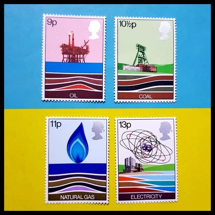 

TERBARU PRANGKO INGGRIS 1978. ENERGY: OIL, COAL, NATURAL GAS & ELECTRICITY !!!