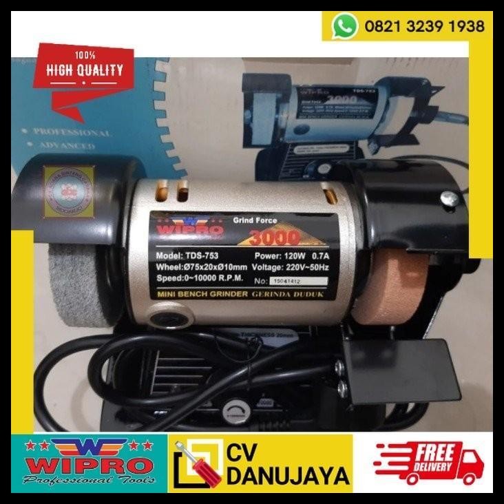 HOT DEAL WIPRO GERINDA DUDUK 3" 