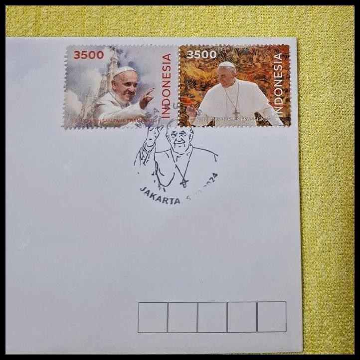 

BEST DEAL PRANGKO INDONESIA. SAMPUL KUNJUNGAN POPE FRANCIS KE INDONESIA 3-6 SEPTEMBER 2024 !!!!!
