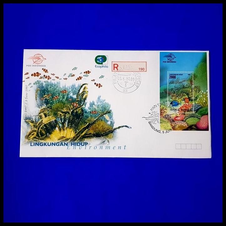 

BEST DEAL PRANGKO INDONESIA SHP SS LINGKUNGAN HIDUP 1997 ENVIRONMENT KAT. 200K !!