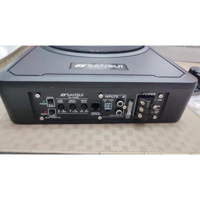 Subwofer Kolong Sansui / Basstube / Sansui SA-FA1100 10 Inch