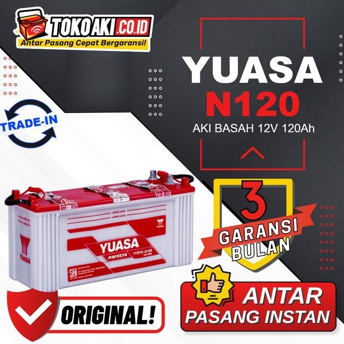 Yuasa Pafecta N120 - 120Ah