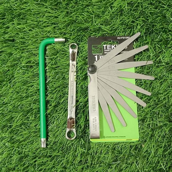Alat Setting Klep Feeler Gauge Tekiro Fuller Gauge Pengukur Klep Ppb