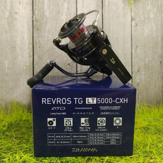 BARU Reel Spinning DAIWA REVROS TG LT 5000-CXH POWER HANDLE