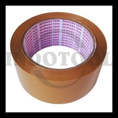 

GRATIS ONGKIR LAKBAN COKLAT 2" X 90Y / LAKBAN COKLAT DAIMARU !!