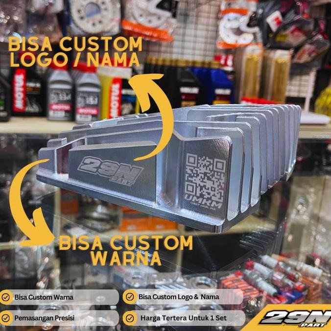 BLOK SILINDER BLOK CYLINDER HEAD CUSTOM RX KING RXKING RXK RXS CNC