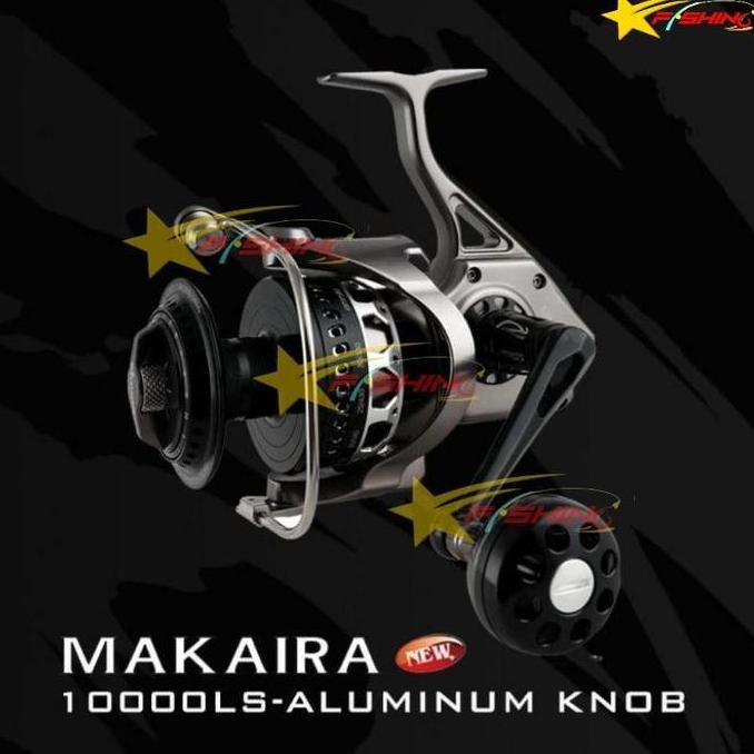 BARU Spinning Reel Okuma Makaira Heavy Duty MK - 10000LS 20000LS 30000LS  Pancing Laut Joran