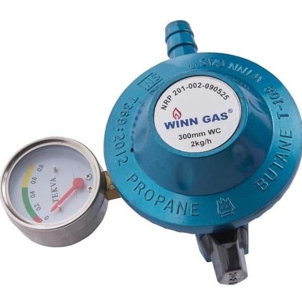 Winn Gas W298M Regulator Kompor Gas Tekanan Rendah Otomatis