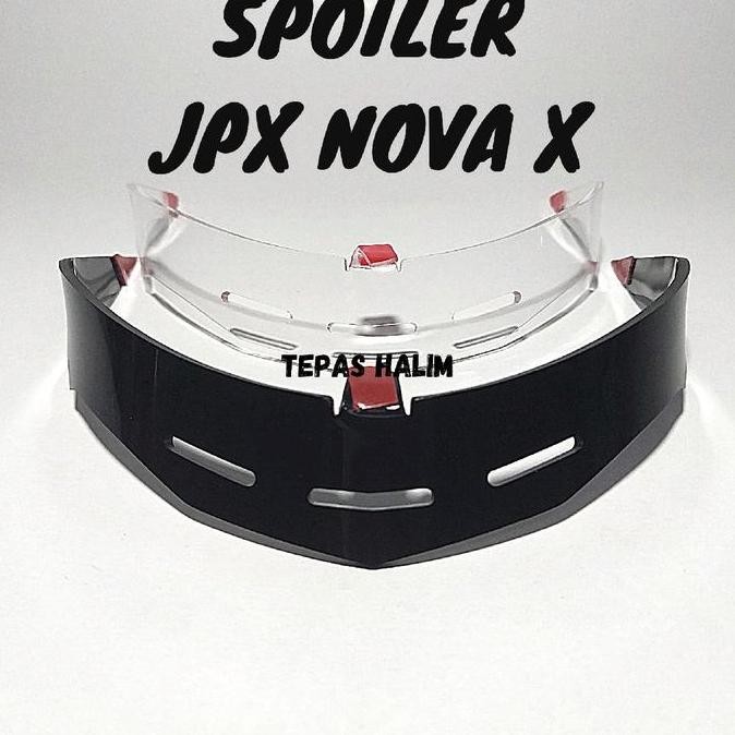 Promo Spoiler Helm Jpx Nova X / Aksesoris Helm Jpx Nova X Motorcycle