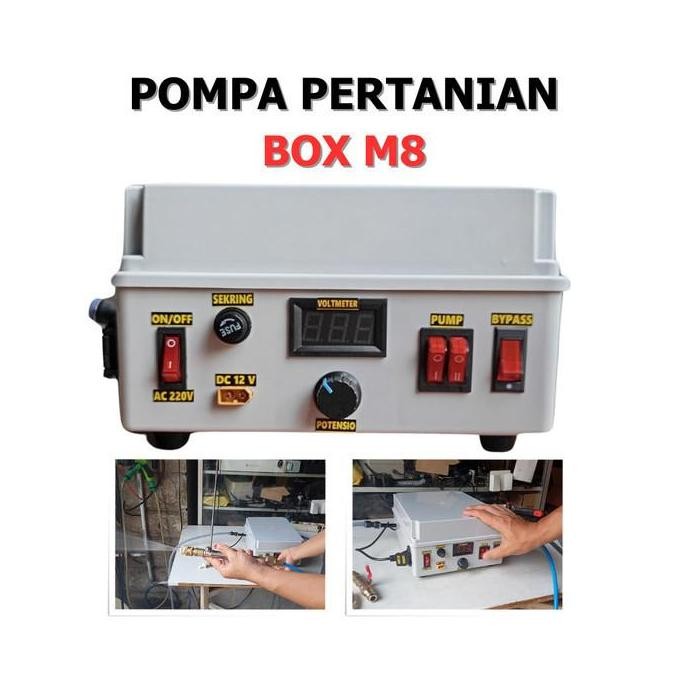 Paket Pompa Box M-Series Dual Pump - Series M8