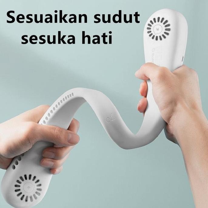 Terlaris Kipas Angin Mini Isi Ulang Dipasang Bagian Leher Usb Ready Stok