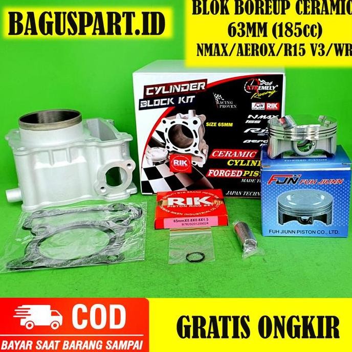 BLOK CERAMIC FORGED 63 65 NMAX AEROX R15 VVA V3 VIXION R MT15 LEXI XTR