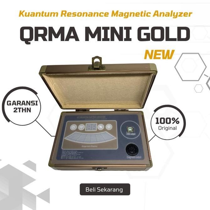 Qrma Quantum Analyzer Mini Gold Garansi 2 Tahun
