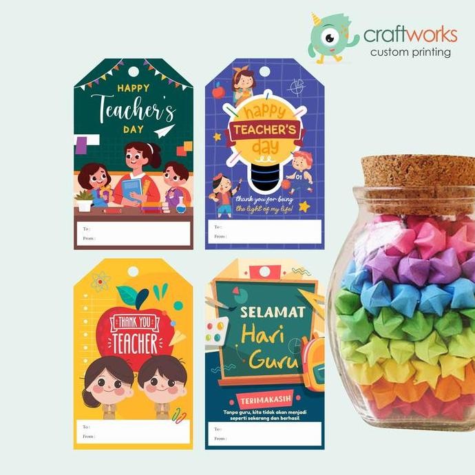 @#@#@#] HANG TAG HARI GURU / TEACHERS DAY TAG SOUVENIR
