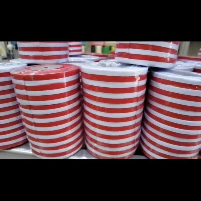 

Terlaris Pita Satin Bendera Merah Putih 1/2 Inchi Ready Stok