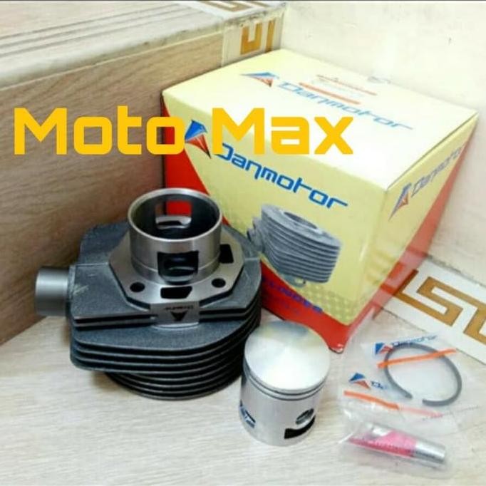 Paket Blok + Seher Danmotor Vespa PX Blok Seher Lubang 3