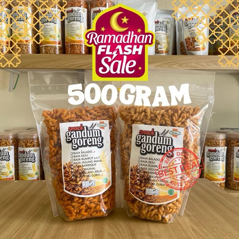 

Gandum Goreng Ressafood | Kemasan 500gr