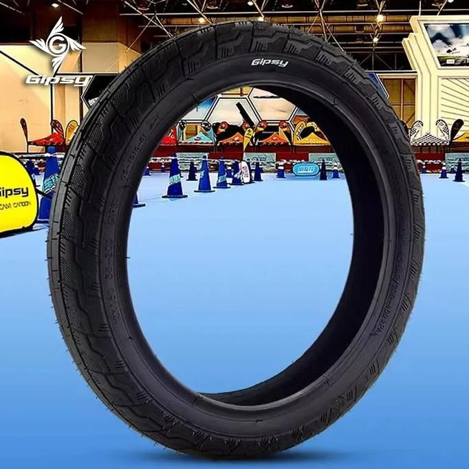 Gipsy Gs-1010 Folding Tyre For Kid Balance Push Bike 12 X 1.50 - Ban Push Bike - Black