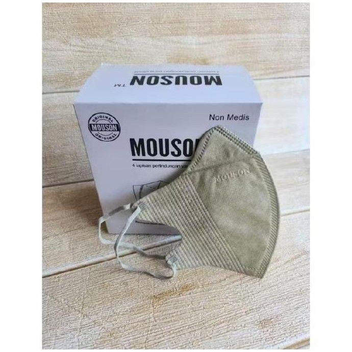 Up Masker Duckbill Mouson 4Ply Masker Variasi Warna Duckbill Mouson Masker Non-Medis