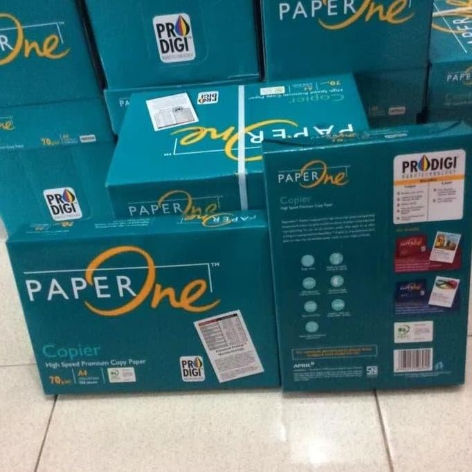 

Kertas Fotocopy A4 75 Gram Paper One - Kertas Print & Copy Tebal Berkualitas